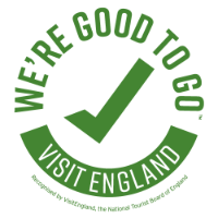 We're Good to Go - Visit England. Recognised by Visit England, the National Tourist Board of England